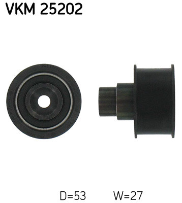 SKF Umlenk-/Führungsrolle, Zahnriemen